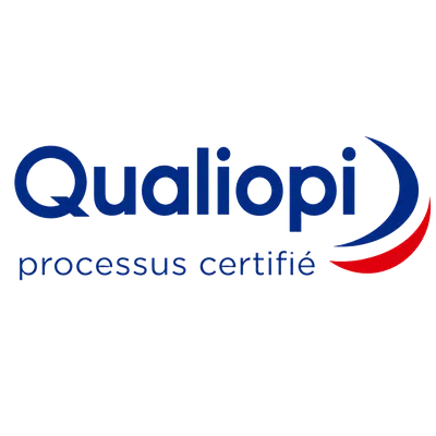 Logo Qualiopi - Processus certifié - République française